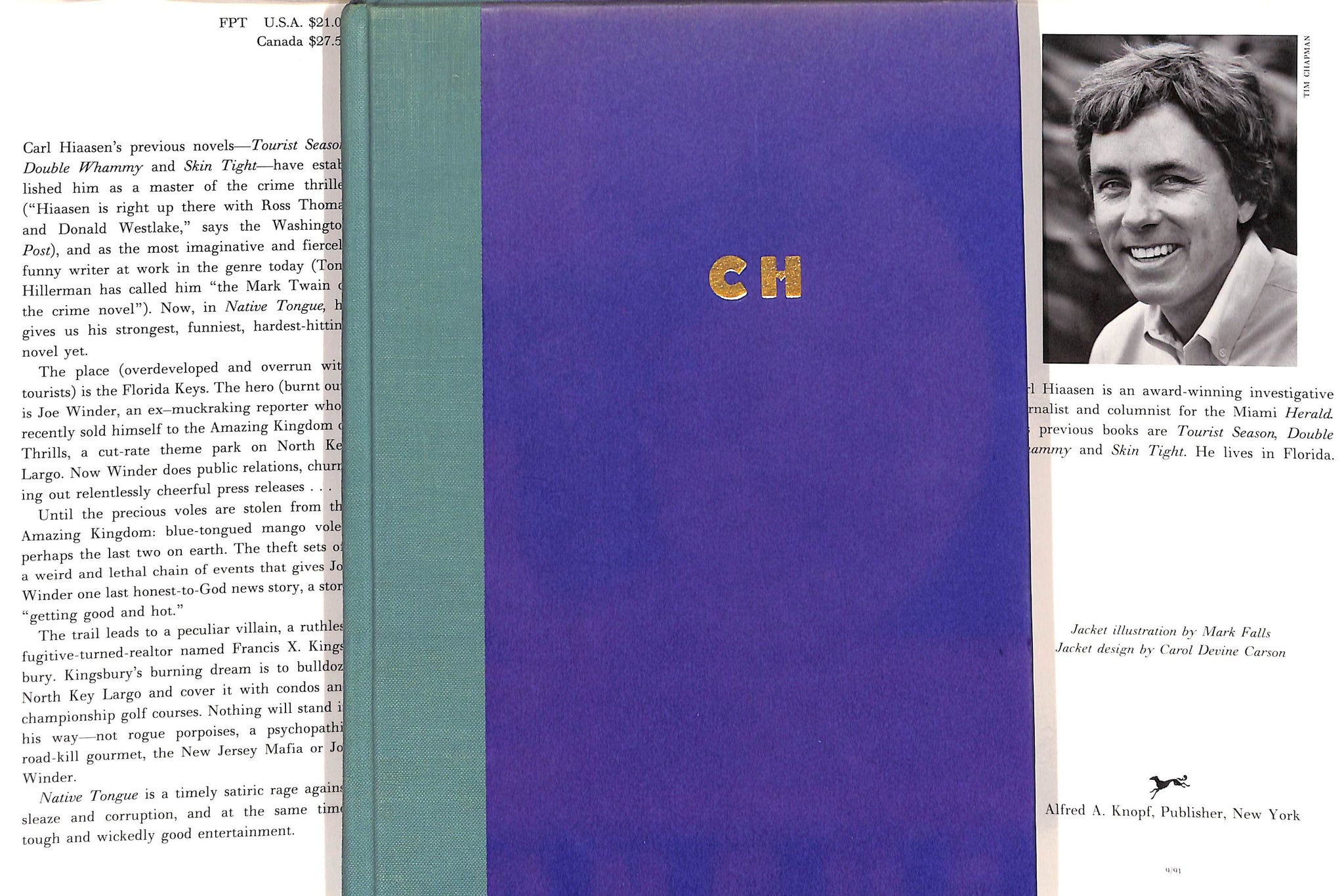 "Native Tongue" 1991 HIAASEN, Carl