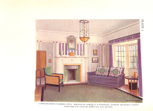 "The Practical Book Of Furnishing The Small House And Apartment" 1922 HOLLOWAY, Edward Stratton