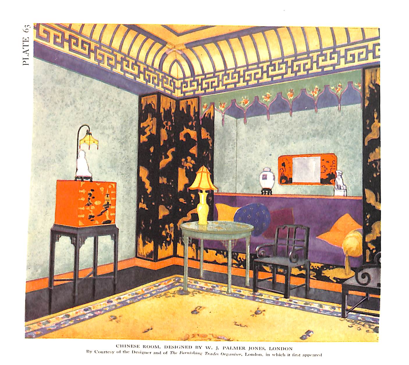 "The Practical Book Of Furnishing The Small House And Apartment" 1922 HOLLOWAY, Edward Stratton