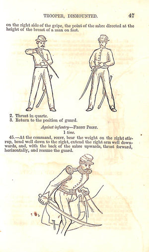 "Cavalry Tactics; Or Regulations For The Instruction, Formations, & Movements Of The Cavalry Of The Army And Volunteers Of The United States" 1862 ST. GEO. COOKE, Col. Philip (SOLD)