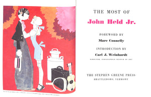 "The Most Of John Held Jr." 1972 CONNELLY, Marc [foreword by]