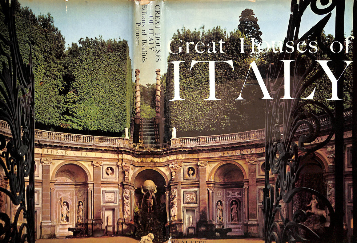 "Great Houses Of Italy" 1968 GIONO, Jean [preface by]