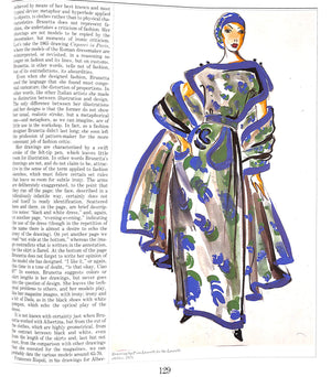 "Italian Fashion: Vol 1 The Origins Of High Fashion And Knitwear Vol 2 From Anti-Fashion To Stylism" 1987 CERRI, Pierluigi [design]