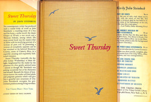 "Sweet Thursday" 1954 STEINBECK, John