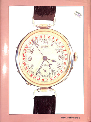 "Wristwatches: History Of A Century's Development" 1986 BRUNNER, Gisbert L. MUHE, Richard KAHLERT, Helmut