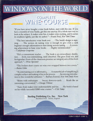 "Windows On The World: Complete Wine Course" 1985 ZRALY, Kevin