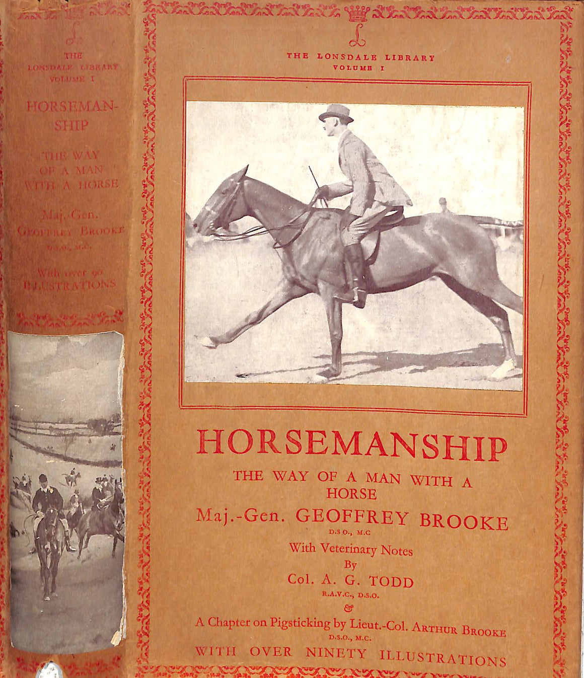 "Horsemanship: The Way Of A Man With A Horse" 1948 BROOKE, Maj. Gen. Geoffrey