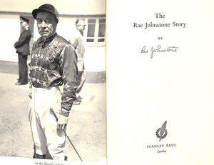 "The Rae Johnstone Story: An Autobiography" 1958 JOHNSTONE, Rae (SOLD)