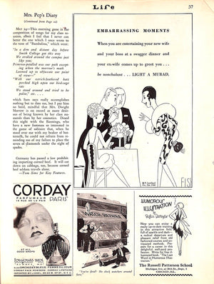 "New York Life Magazine: Another Scotch Story" June 14, 1929