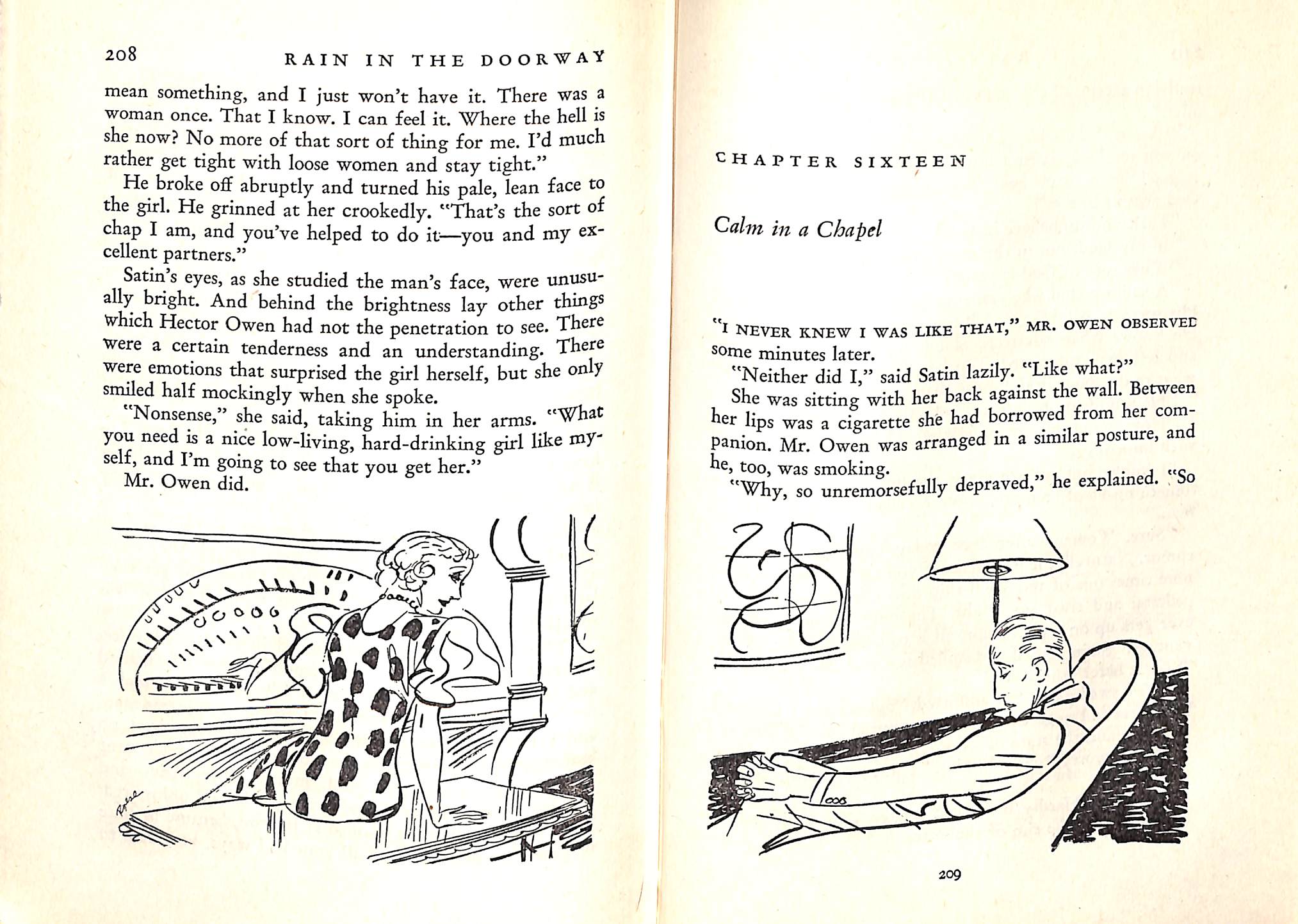 "Rain In The Doorway" 1933 SMITH, Thorne