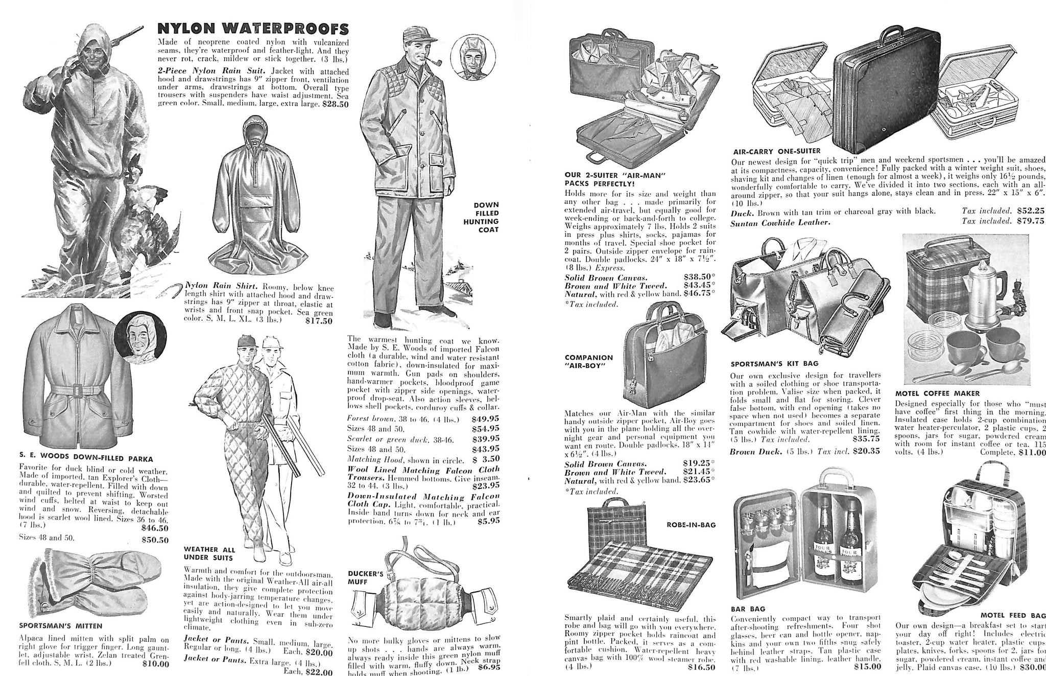 Abercrombie & Fitch Fall Book 1956 Hunting Catalog