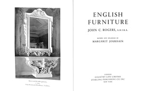 "English Furniture" 1959 ROGERS, John C.