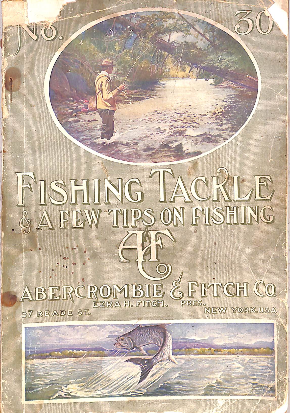 Collection of Vintage 8 Fly Fishing Books - sporting goods - by