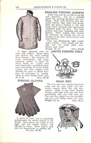 "Abercrombie & Fitch Fishing Tackle 1911 Catalog"