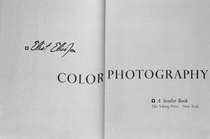 "Color Photography" 1961 ELISOFON, Eliot