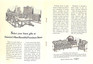 Finkenbergs - America's Most Beautiful Furniture Store 1927 Catalog