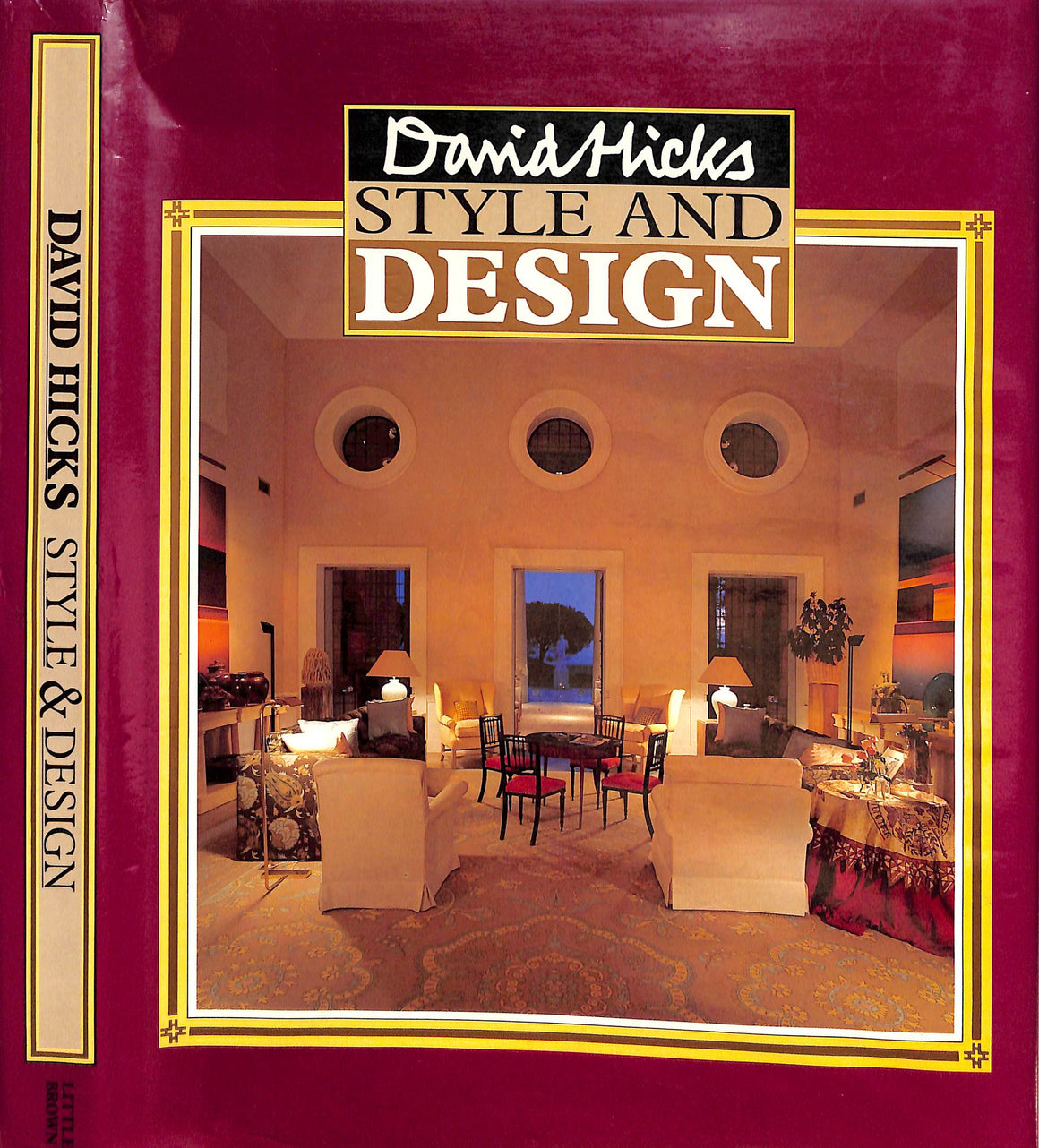 "David Hicks Style And Design" 1987 HICKS, David