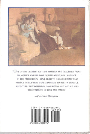"The Best-Loved Poems Of Jacqueline Kennedy Onassis" 2001 KENNEDY, Caroline