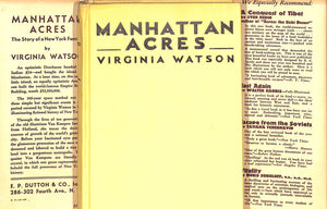 "Manhattan Acres" 1934 WATSON, Virginia
