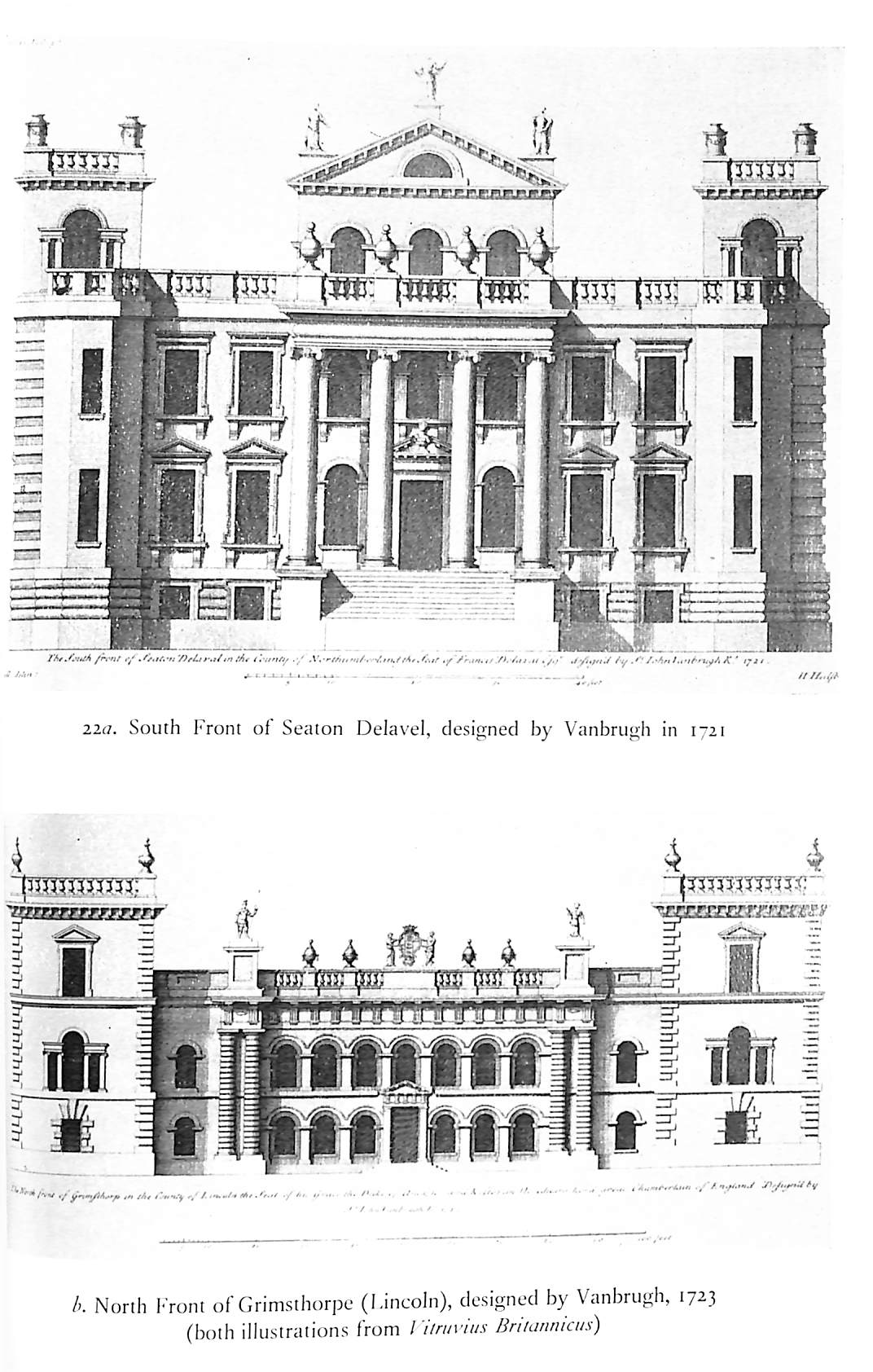 "Masks & Facades Sir John Vanbrugh The Man In His Setting" 1974 BINGHAM, Madeleine