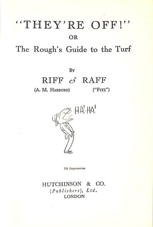 "They're Off!" Or, The Rough's Guide To The Turf" 1940 Riff & Raff