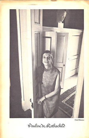 "The Irrational Journey" 1967 ROTHSCHILD, Pauline de (INSCRIBED)