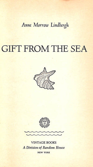 "Gift From The Sea" 1965 LINDBERGH, Anne Morrow