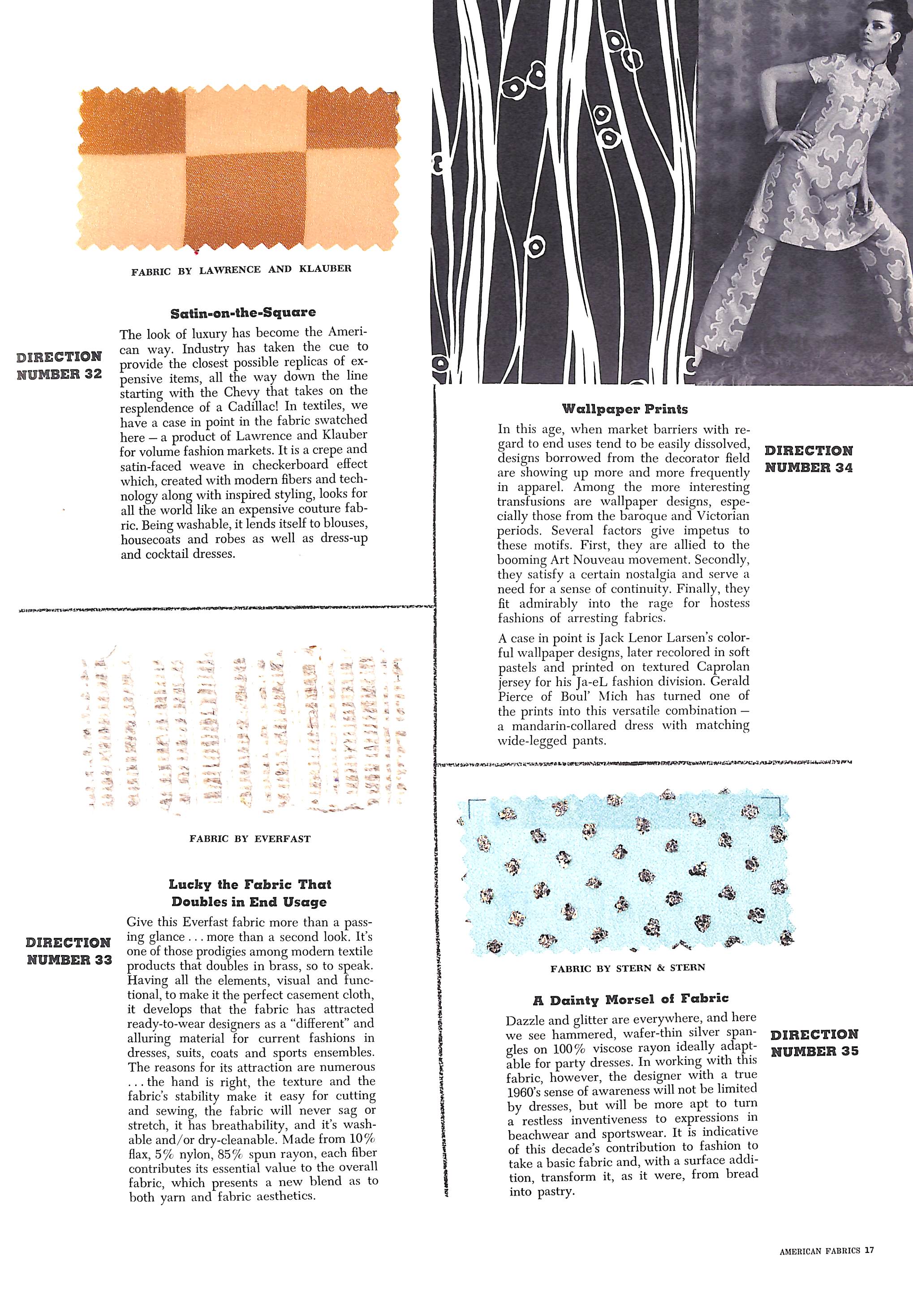 American Fabrics Number 75 Spring 1967