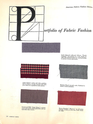 American Fabrics Number 11 Fall 3rd Quarter 1949