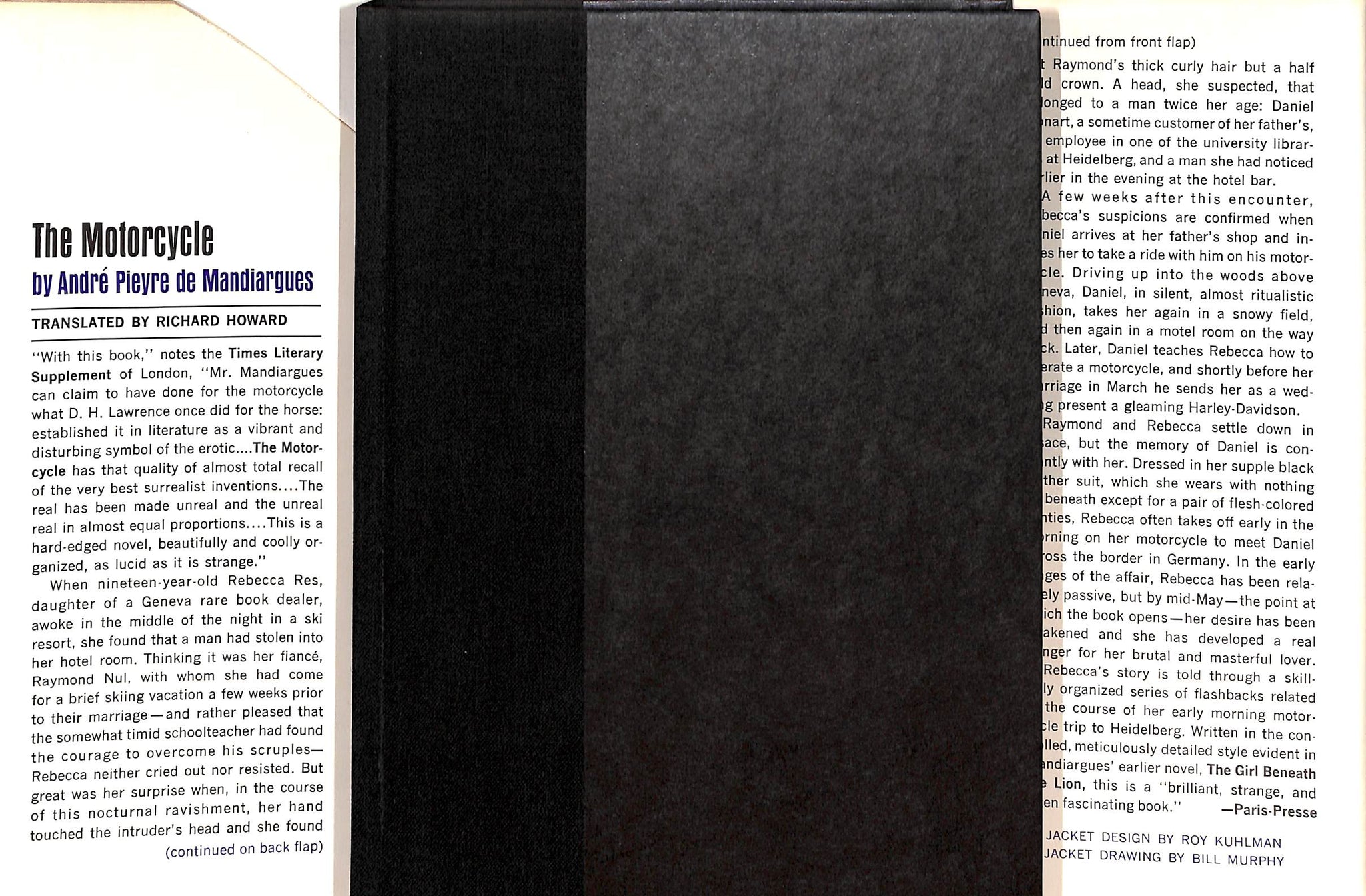 "The Motorcycle" 1965 DE MANDIARGUES, Andre Pieyre