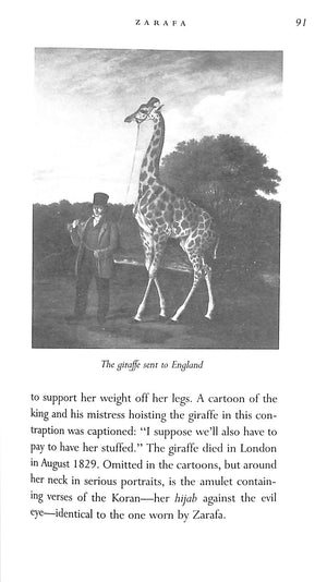 "Zarafa: A Giraffe's True Story, From Deep In Africa To The Heart Of Paris" 1998 ALLIN, Michael