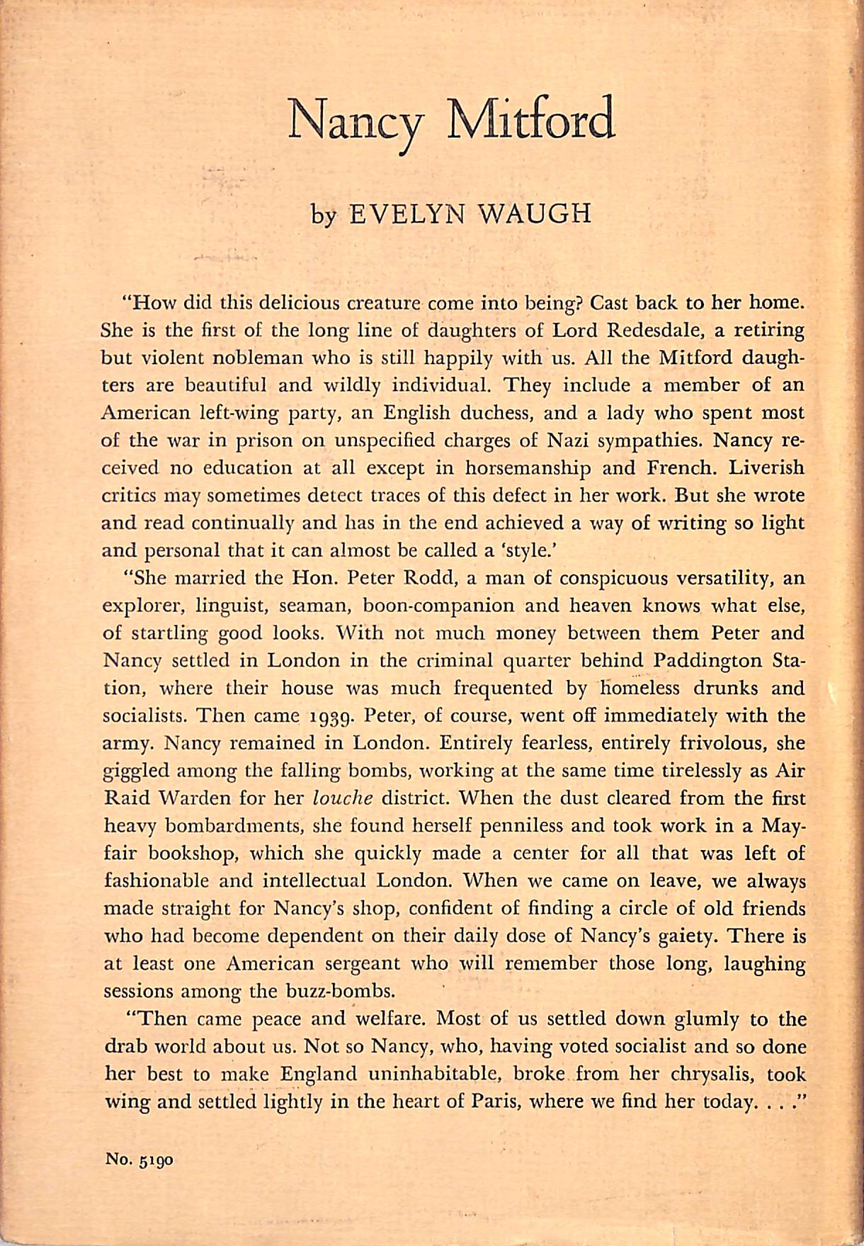 "The Water Beetle" 1962 MITFORD, Nancy (SOLD)