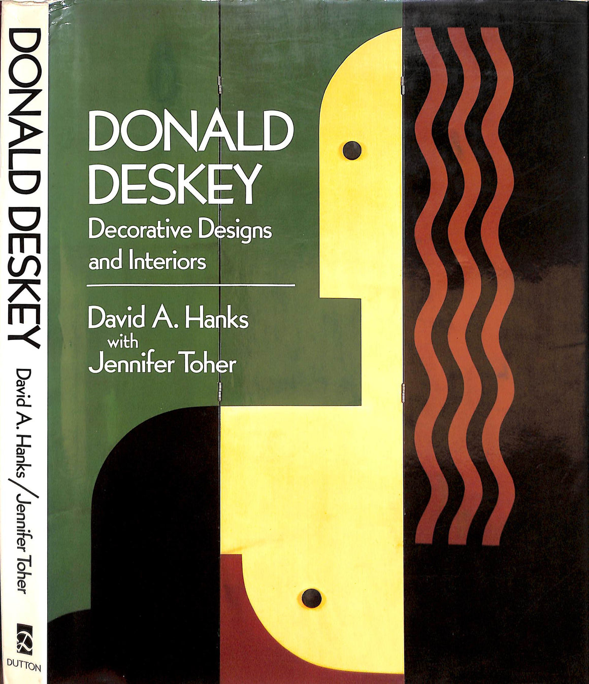 "Donald Deskey: Decorative Designs And Interiors" 1987 HANKS, David A. w/ TOHER, Jennifer