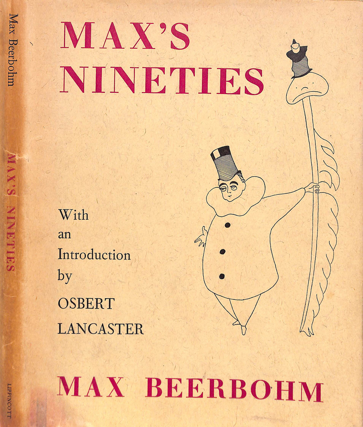 "Max's Nineties Drawings 1892-1899" 1958 BEERBOHM, Max