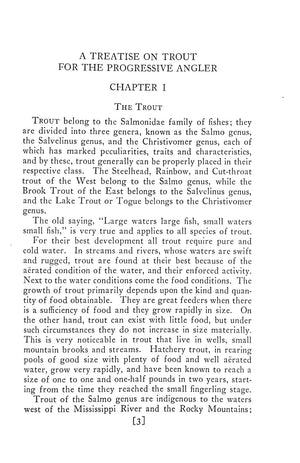 "A Treatise On Trout For The Progressive Angler" 1931 SOUTHARD, Charles Zibeon