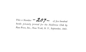 "The Maidstone Club: The First And Second Fifty Years 1891-1941-1991"