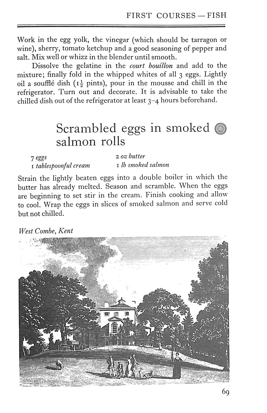 "English Country House Cooking: A Family Cookery Book" 1972 STANLEY, Fortune