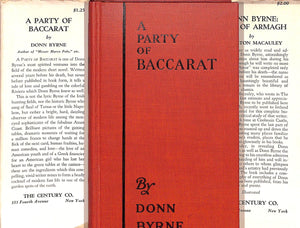 "A Party Of Baccarat" 1930 BYRNE, Donn