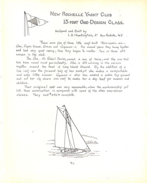 "How To Design A Yacht" 1906 DAVIS, Charles G.
