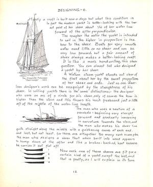 "How To Design A Yacht" 1906 DAVIS, Charles G.