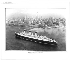 "Ocean Pictures: The Golden Age Of Transatlantic Travel 1936 To 1959" 1989 HUNTER-COX, Jane