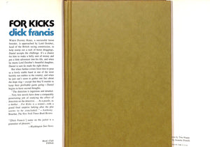 "For Kicks" 1965 FRANCIS, Dick