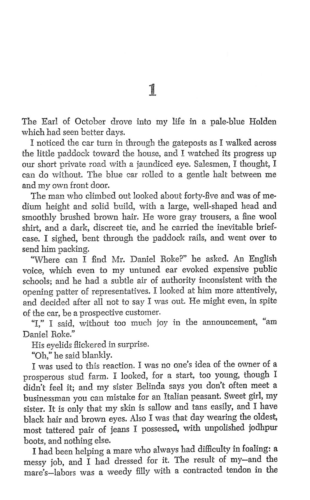 "For Kicks" 1965 FRANCIS, Dick