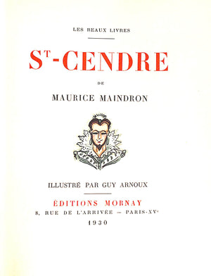 "St. Cendre" 1930 MAINDRON, Maurice