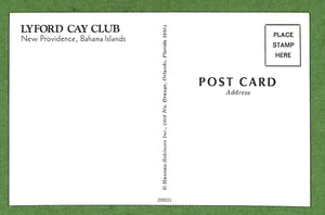 "Lyford Cay Club Postcard" (NEW)
