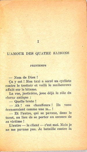 "L'Amour Des Quatre Saisons" 1949 ROYER, Louis-Charles