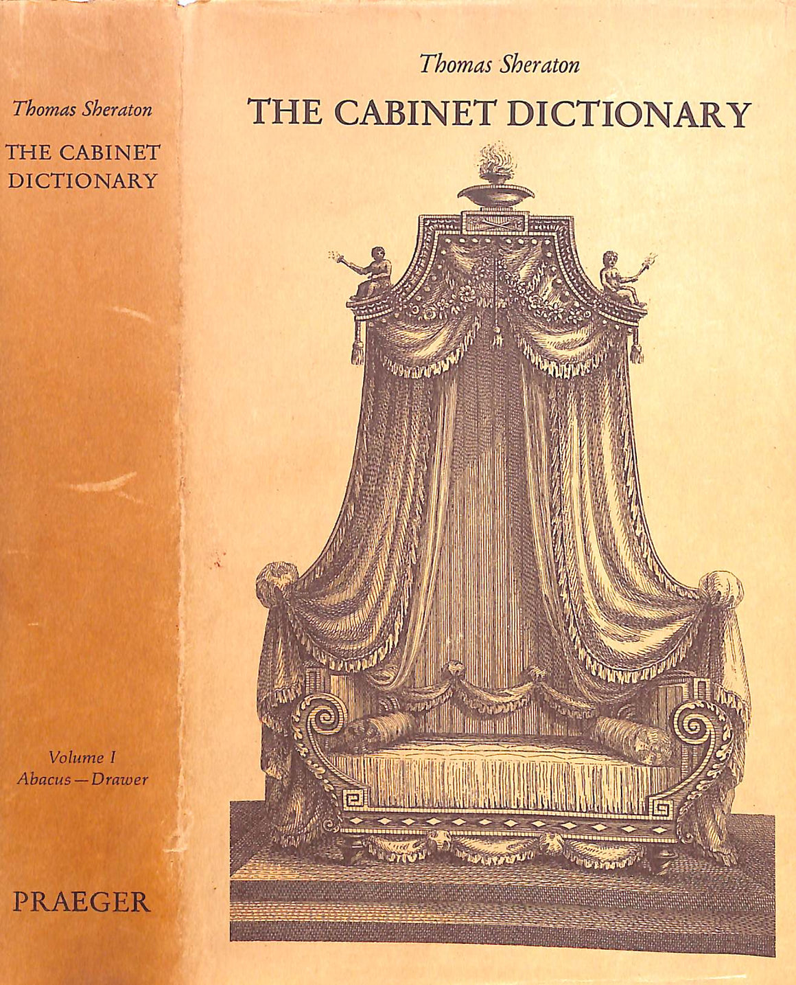 "Thomas Sheraton Cabinet Dictionary: Volume I Abacus - Drawer" 1970 SHERATON, Thomas