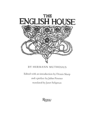 "The English House" 1979 MUTHESIUS, Hermann
