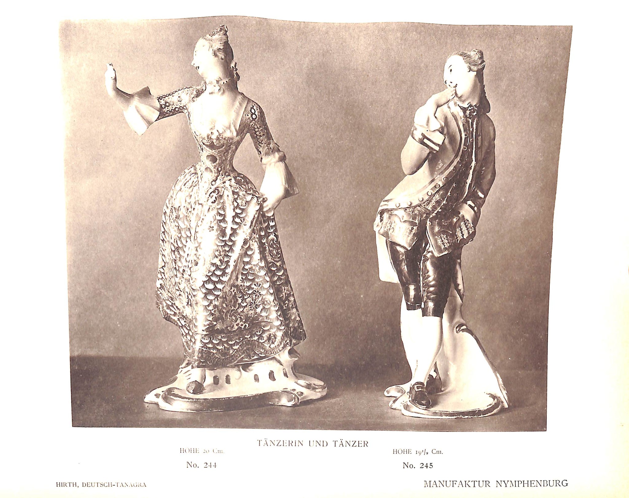 "Collection Georg Hirth Deutsch Tanagra" 1898 HIRTH, Georg