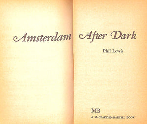"Amsterdam After Dark" 1969 LEWIS, Phil
